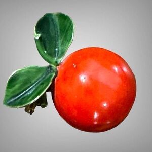 VINTAGE APPLE BROOCH BY ROBERT